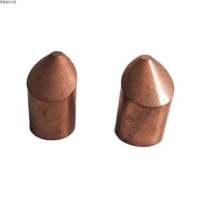 قیمت خوب الکترودهای مس جوش نقطه ای، قطعات جوش نقطه ای CuCrZr آنلاین