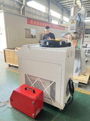 فولاد برش دستی منسجم فابر لیزر پرتوی دست گیر 1000w برای فلز