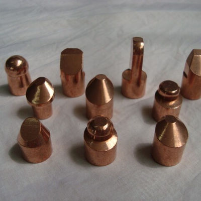 قیمت خوب CuBe2 170HB الکترودهای مس جوش نقطه ای نوک RWMA کلاس 3 آنلاین