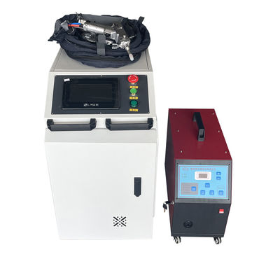 لوله فولاد ضد زنگ دستی ماشین جوشکاری لیزر کوچک 1000W 1500W